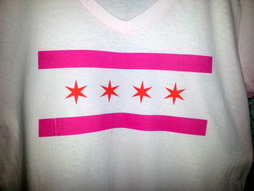 ladies chicago t shirt
