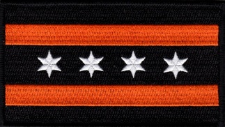 RT 66 CHICAGO FLAG PATCH | RT 66 PATCH